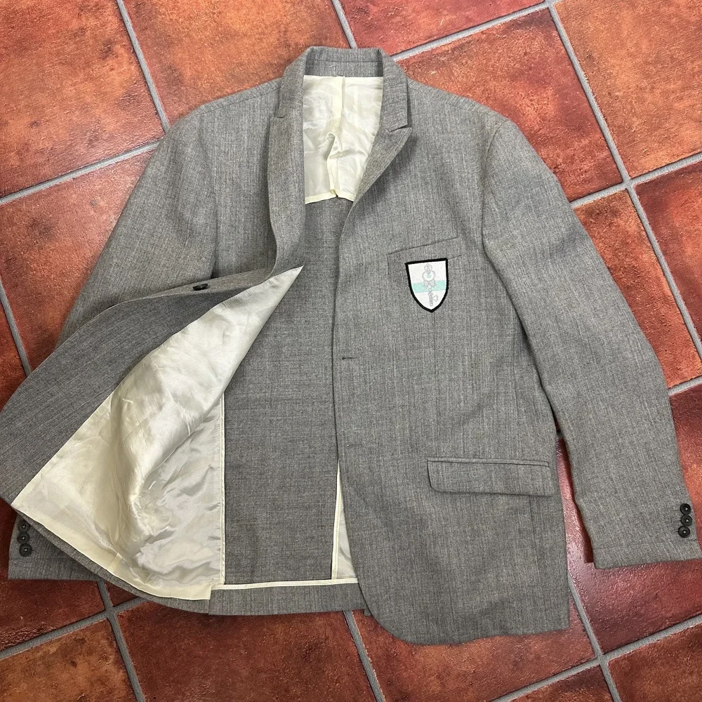 Uniforms For The Dedicated Blazer with Crest Patch